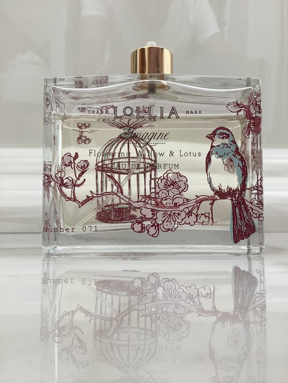 Lollia IMAGINE FLOWERING WILLOW & LOTUS Eau De Parfum 3.6 oz Perfume No 071 READ